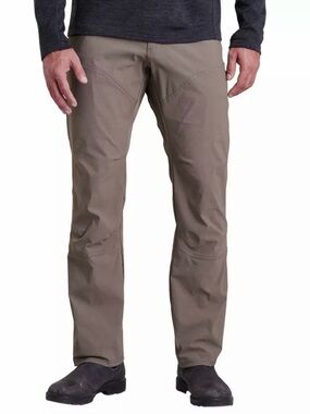 Kuhl Renegade Pants RN 108846 Khaki Brown Hiking Office Articulated Knees